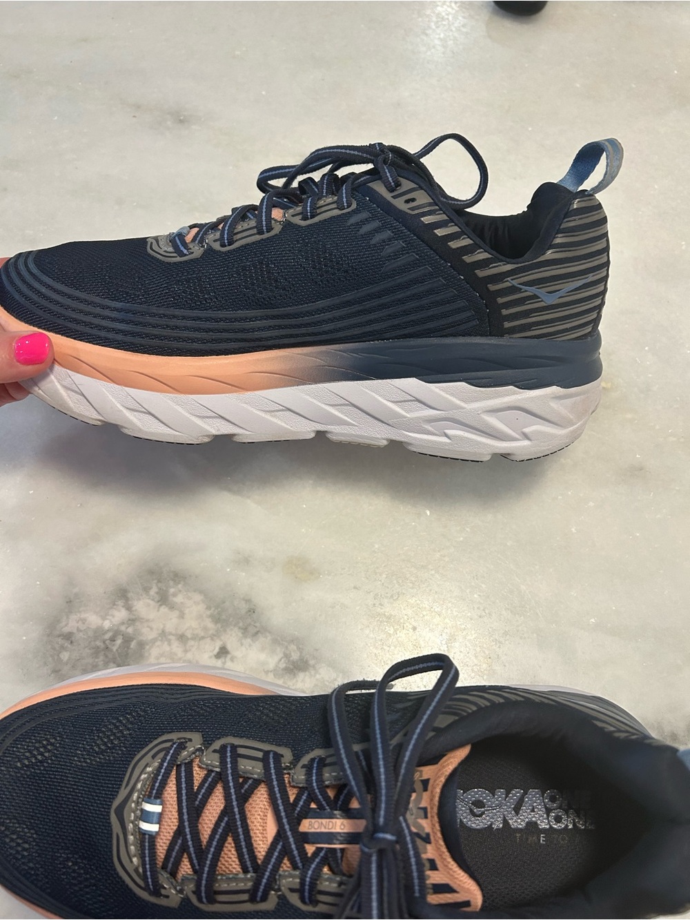 Hoka One One Bondi 6 Size 9 - Picture 4 of 12